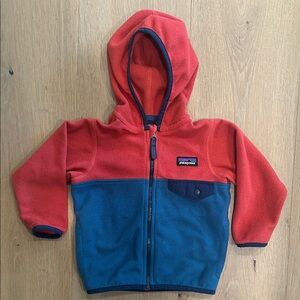 Patagonia Infant Toddler Microfleece Hooded Jacket